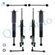 Set of 8 Front Sway Bar Link-Suspension Strut Assembly-Rear Sway Bar Link-Shock Absorber For 2007-2010 Dodge Charger