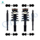 Set of 8 Front Sway Bar Link-Quick Complete Strut-Coil Spring Assembly-Rear Sway Bar Link-Complete Shock Absorber Kit For 2000-2005 Cadillac Deville