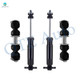Set of 4 Front Sway Bar Link-Shock Absorber For 1972 Dodge D200 Pickup RWD
