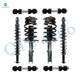 Set of 8 Front Sway Bar Link-Quick Complete Strut-Coil Spring Assembly-Rear Sway Bar Link-Shock Absorber Conversion Kit For 1998-2004 Cadillac Seville