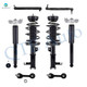 Set of 8 Front Sway Bar Link-Quick Complete Strut-Coil Spring Assembly-Rear Sway Bar Link-Complete Shock Absorber Kit For 2013 Chevrolet Malibu