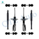 Set of 8 Front Sway Bar Link-Suspension Strut Assembly-Rear Sway Bar Link-Complete Shock Absorber Kit For 2000-2005 Pontiac Bonneville