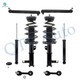 Set of 8 Front Sway Bar Link-Quick Complete Strut-Coil Spring Assembly-Rear Sway Bar Link-Shock Absorber For 2016 Chevrolet Malibu Limited