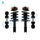 Set of 4 Front Sway Bar Link-Quick Complete Strut-Coil Spring Assembly For 2003-2005 Chevrolet Impala