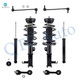 Set of 8 Front Sway Bar Link-Quick Complete Strut-Coil Spring Assembly-Rear Sway Bar Link-Shock Absorber For 2013 Chevrolet Malibu