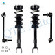 Set of 4 Front Sway Bar Link-Quick Complete Strut-Coil Spring Assembly For 2012-2017 2019-2022 Dodge Charger