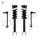 Set of 4 Front Sway Bar Link-Quick Complete Strut-Coil Spring Assembly For 2012-2014 Dodge Challenger