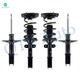 Set 4 Front Strut-Rear Quick Complete Strut-Coil Spring For 1998-2002 Oldsmobile Intrigue