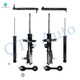 Set of 8 Front Sway Bar Link-Suspension Strut Assembly-Rear Sway Bar Link-Shock Absorber For 2013 Chevrolet Malibu