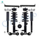 Set of 8 Front Sway Bar Link-Quick Complete Strut-Coil Spring Assembly-Rear Sway Bar Link-Complete Shock Absorber Kit For 2014-2018 Chevrolet Impala V6 3.6L