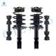 Set of 4 Front Sway Bar Link-Quick Complete Strut-Coil Spring Assembly For 2006-2011 Buick Lucerne