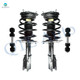 Set of 4 Front Sway Bar Link-Quick Complete Strut-Coil Spring Assembly For 2006-2011 Cadillac DTS