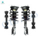 Set of 4 Front Sway Bar Link-Quick Complete Strut-Coil Spring Assembly For 2006-2011 Cadillac DTS