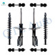 Set of 8 Front Sway Bar Link-Suspension Strut Assembly-Rear Sway Bar Link-Shock Absorber Conversion Kit For 1998-2005 Buick Park Avenue