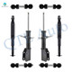 Set of 8 Front Sway Bar Link-Suspension Strut Assembly-Rear Sway Bar Link-Complete Shock Absorber Kit For 2006-2011 Buick Lucerne
