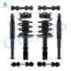 Set of 8 Front Sway Bar Link-Quick Complete Strut-Coil Spring Assembly-Rear Sway Bar Link-Complete Shock Absorber Kit For 2006-2011 Cadillac DTS