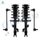 Set of 4 Front Sway Bar Link-Quick Complete Strut-Coil Spring Assembly For 2004-2006 Lexus ES330