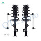 Set of 4 Front Sway Bar Link-Quick Complete Strut-Coil Spring Assembly For 2008-2010 Toyota Highlander