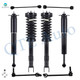Set of 8 Front Sway Bar Link-Quick Complete Strut-Coil Spring Assembly-Rear Sway Bar Link-Shock Absorber For 2006 2007 Dodge Magnum w/ Self Leveling Suspension