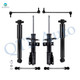 Set of 8 Front Sway Bar Link-Suspension Strut Assembly-Rear Sway Bar Link-Shock Absorber For 2013-2017 Chevrolet Traverse