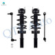 Set of 4 Front Sway Bar Link-Quick Complete Strut-Coil Spring Assembly For 2007-2010 Saturn Outlook