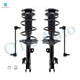 Set of 4 Front Sway Bar Link-Quick Complete Strut-Coil Spring Assembly For 2001-2007 Toyota Highlander FWD