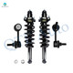 Set of 4 Rear Sway Bar Link-Quick Complete Strut-Coil Spring Assembly For 2011-2013 Chrysler 200
