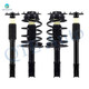 Set of 4 Front-Rear Quick Complete Strut and Coil Spring For 1990-1999 Pontiac Bonneville