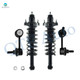 Set of 4 Rear Sway Bar Link-Quick Complete Strut-Coil Spring Assembly For 2018-2010 Mitsubishi Lancer GTS