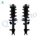 Pair of 2 Front Left - Right Quick Complete Strut-Coil Spring Assembly For 2010-2012 Acura ZDX