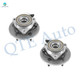 Pair of 2 Front Wheel Hub Bearing Assembly For 1997-2000 Ford F-150 4WD