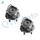 Pair of 2 Front Wheel Hub Bearing Assembly For 2005 2006 Pontiac Pursuit with 5 Stud Hub