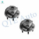 Pair of 2 Front Wheel Hub Bearing Assembly For 2019 GMC Sierra 1500 Limited RWD