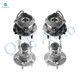 Set of 4 Front-Rear Wheel Hub Bearing Assembly For 2005-2010 Chevrolet Cobalt L4