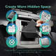 Center Console Organizer for Model Y 2024/2023/2022/2021/2020 Hidden Storage