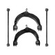 Set of 4 Front Upper Control Arm Ball Joint-Rear Lower Rearward Control Arm For 2011-2015 Dodge Durango