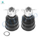 Pair of 2 Front Lower Suspension Ball Joint For 2001-2005 Honda Civic Coupe Sedan