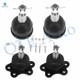 Set of 4 Front-Rear Lower-Upper Suspension Ball Joint For 1996-2002 Chevrolet Express 2500