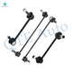 Set of 4 Front-Rear Sway Bar Link For 2015-2019 Acura TLX
