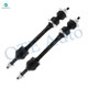 Pair of 2 Front Sway Bar Link For 2005-2010 Dodge Dakota