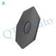 Set of 4 Wheel Center Cap Accessories For 2024-2025 Tesla Cybertruck Matte Black