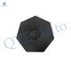 Set of 4 Wheel Center Cap Accessories For 2024-2025 Tesla Cybertruck Matte Black