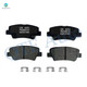 Rear 8428-D1445 Ceramic Brake Pad Kit For 2011-2015 Hyundai Sonata