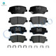 Set of 8 Front-Rear Ceramic Brake Pad Kit For 2012-2017 Hyundai Azera Base, Limited
