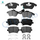 Set of 8 Front-Rear Ceramic Brake Pad Kit For 2006-2008 Audi A3 Base