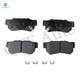 Rear Ceramic Brake Pad Kit For 2001-2006 Hyundai Santa FE