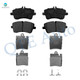 Set of 8 Front-Rear Ceramic Brake Pad Kit For 2006 2007 Mercedes-Benz C280