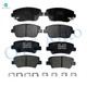Set of 8 Front D1444 8595-Rear Ceramic Brake Pad Kit For 2011-2015 KIA Optima