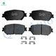 Front Ceramic Brake Pad Kit For 2009-2015 Lexus IS250