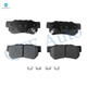 Rear Ceramic Brake Pad Kit For 2001-2010 KIA Optima